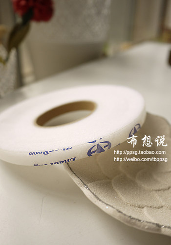 手工服装diy辅料拼布烫衬布用双面胶无纺衬热溶胶
