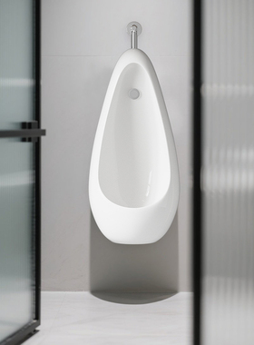 德希顿C006挂墙式全自动感应小便器挂墙式马桶智能便池小便池尿斗