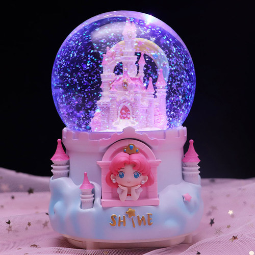 水晶球音乐盒八音盒儿童生日送礼