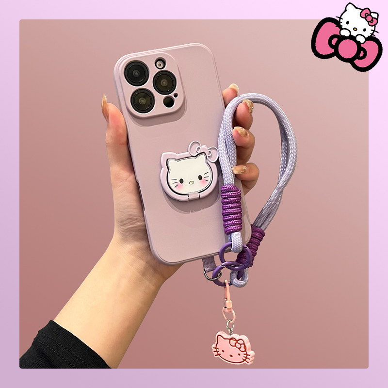 液态硅胶kt猫支架新款带挂绳