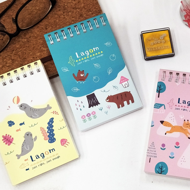 SEASON台湾四季90K双线圈记事本螺旋本练习本子纸品