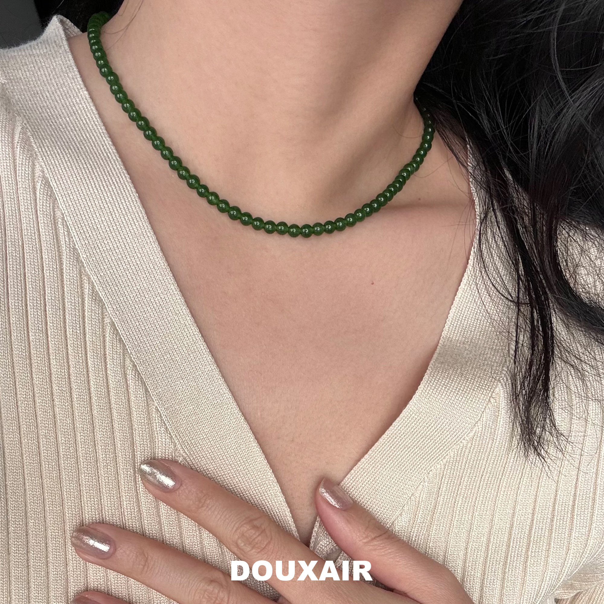 DouxAir绝甜空气新中式长款项链