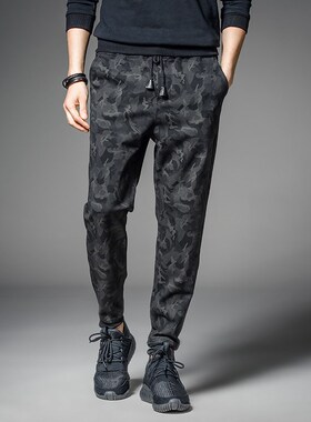 裤子men camo casual jogger jeans for men long pants Trousers