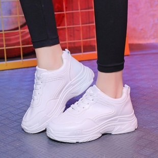 Shoes Breathable Women Sneakers for Lace Up white Female