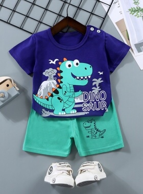 Boy boys kids clothes children t shirt shorts Baby for girl