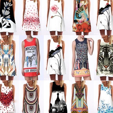 2018 summer fashion sleeveless casual dress women large size