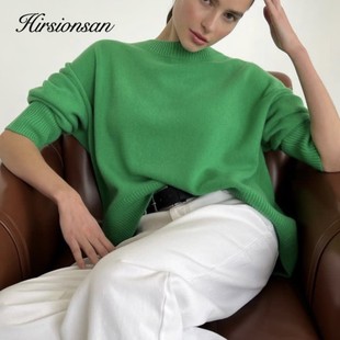 Sweater Sweaters Women Knitted Warm wool Elegant Cashmere