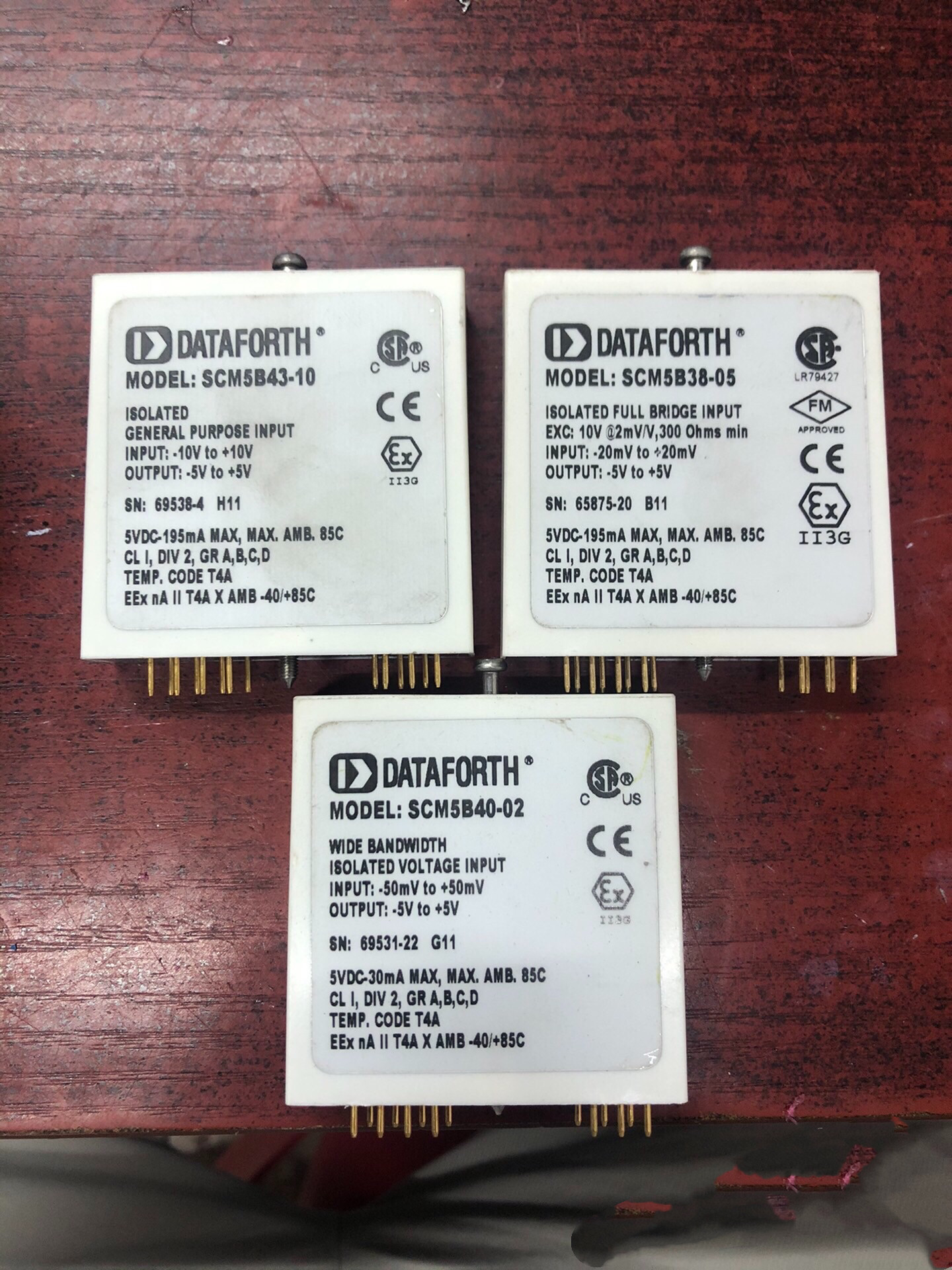 DATAFORTH 模块SCM5B43-10 原装拆机实价现货直拍包好