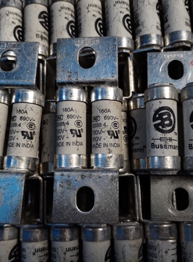 进口拆机巴斯曼连体熔断器160FEE 160A690V，原装拆机 包好