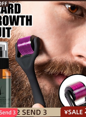 Natural Men Beard Growth Essence Spray Hair Loss Treatment