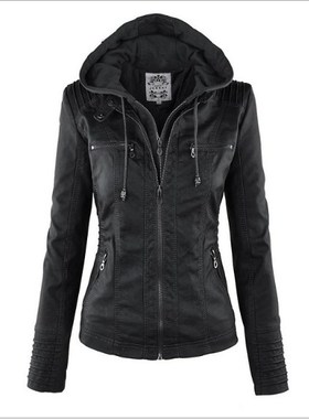 2018 Winter Pu Leather Jacket Autumn Coat For Women Jackets