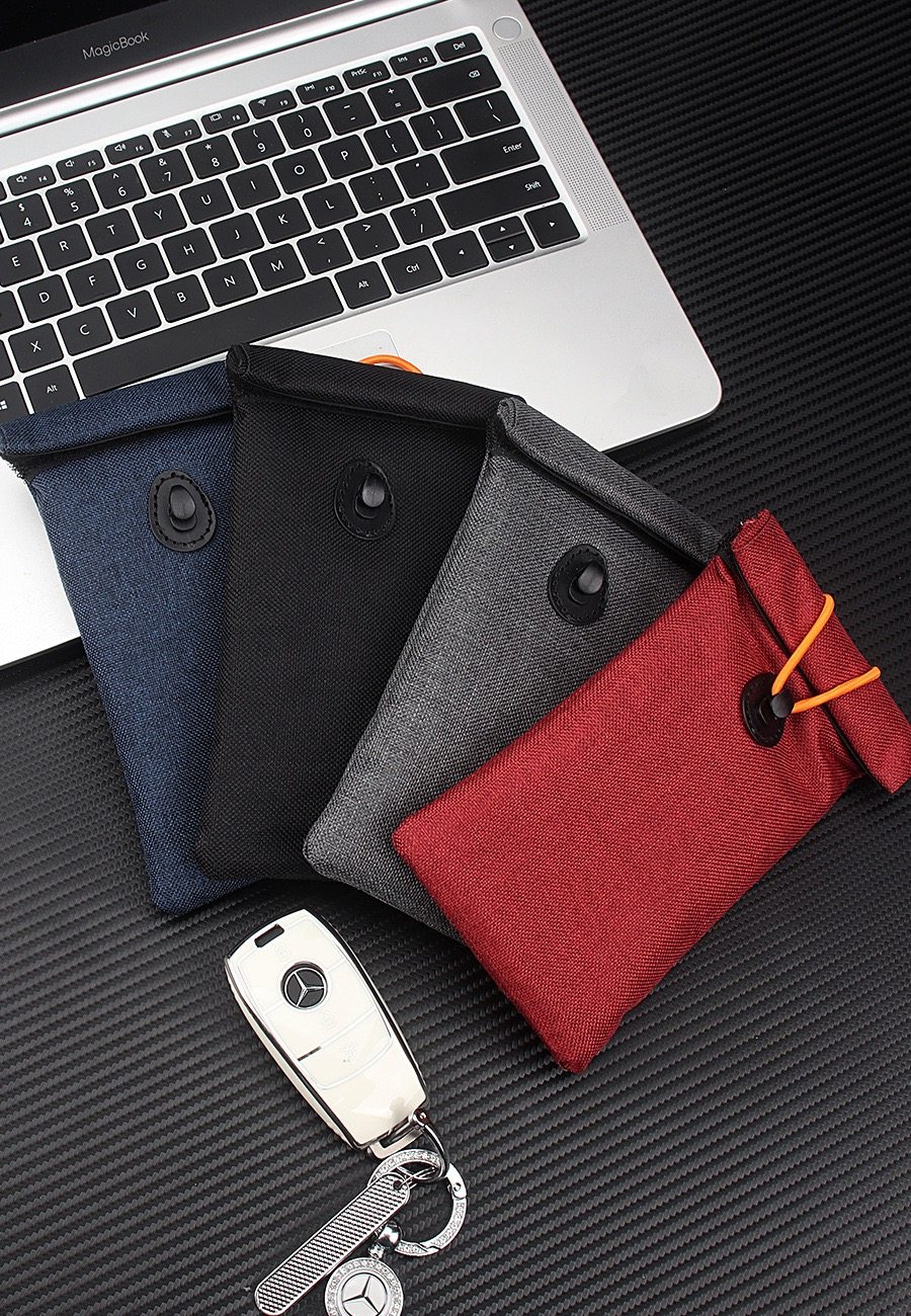 新品新款手机信号屏蔽袋RFID防盗刷防辐射屏蔽包信号阻隔屏蔽手机