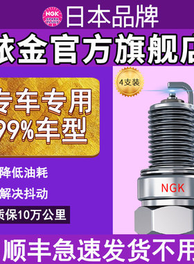 NGK火花塞正品铱金火花塞适用日系德系欧系国产汽车发动机99%车型