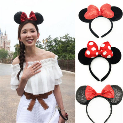 迪士尼林志玲明星同款蝴蝶节头箍