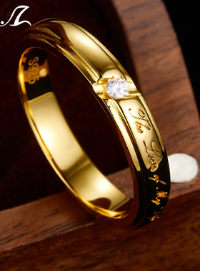 培育钻石戒指个性设计高级感男戒