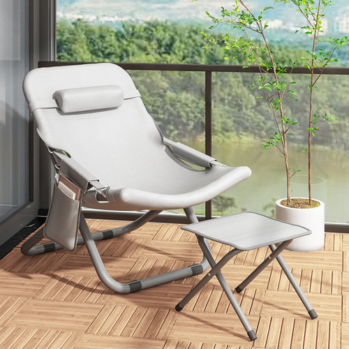 阳台休闲午休躺椅折叠椅子