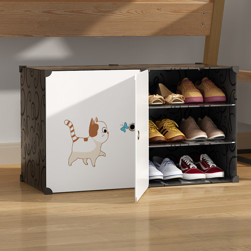 家用好看防尘卧室经济型鞋架子