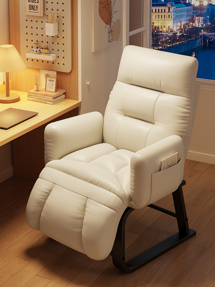 躺椅宿舍大学生坐睡两用午休可躺可睡单人折叠舒服久坐懒人沙发椅