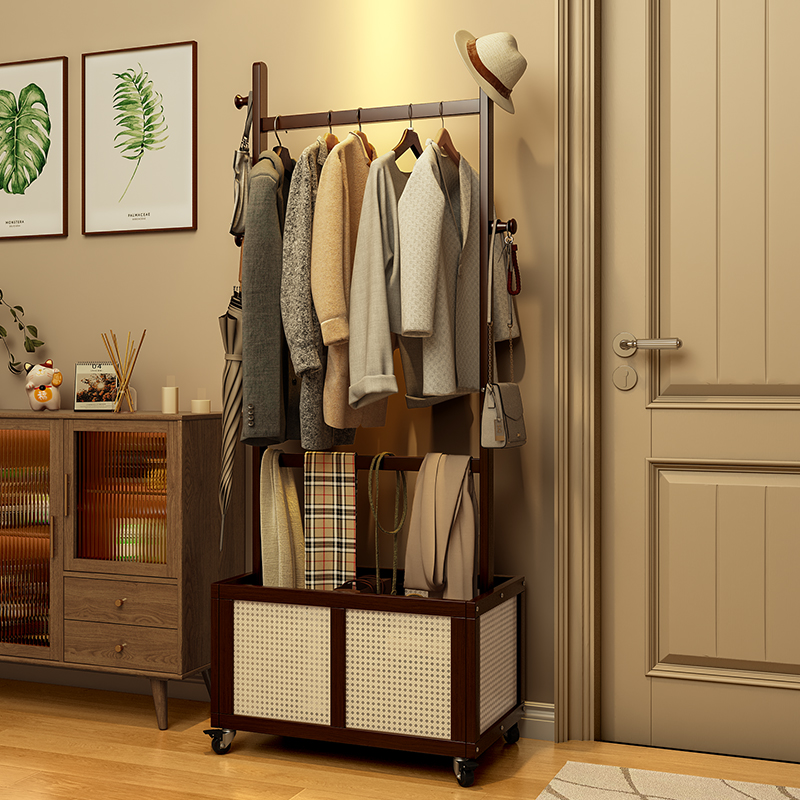 【2025热销爆款】便捷移动衣帽架