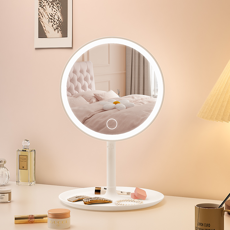 led台式智能化妆镜梳妆台镜子