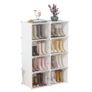 鞋架子家用放门口简易经济型省空间多层鞋子收纳防尘鞋柜2025新款