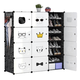 麦田配件【想变就变】树脂魔片 简约现代家居配件三用鞋架魔片