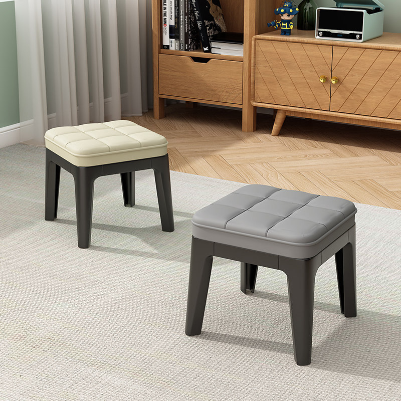 小凳子家用矮凳板凳客厅沙发凳简约门口换鞋凳儿童创意软包方凳子,住宅家具,矮凳,淘宝优惠券,粉丝福利购,淘宝优惠卷