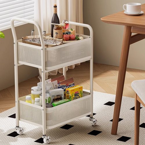 简易大容量推车零食置物架