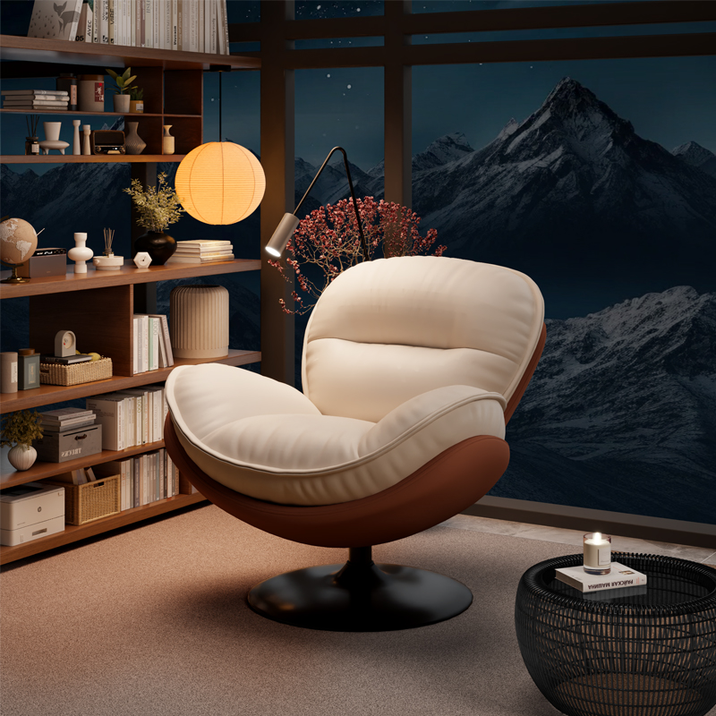 懒人窝窝椅沙发单人旋转蛋壳椅
