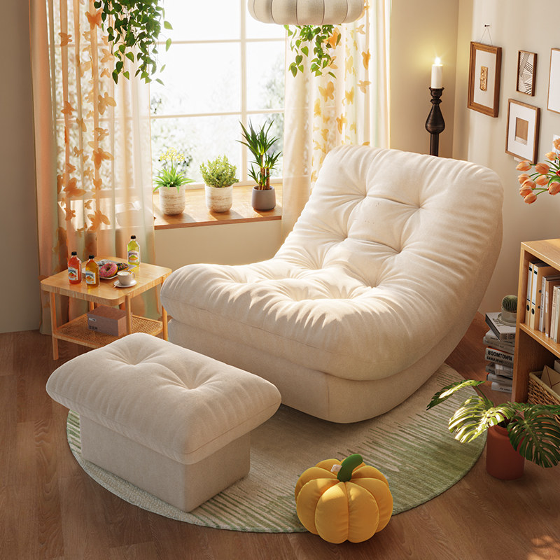 新款实木月亮摇摇椅家用阳台单人休闲躺椅客厅成人可睡觉懒人沙发,住宅家具,懒人沙发,淘宝优惠券,粉丝福利购,淘宝优惠卷