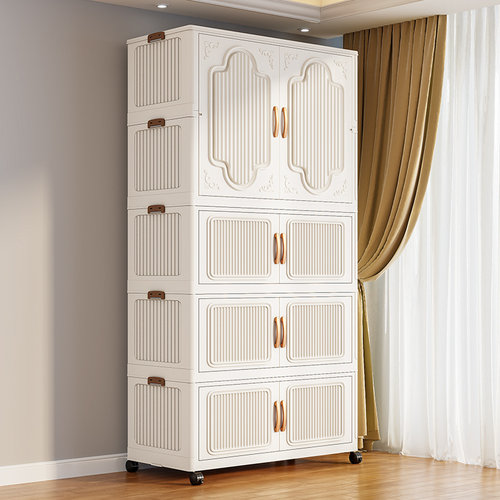 折叠免安装简易衣柜收纳柜