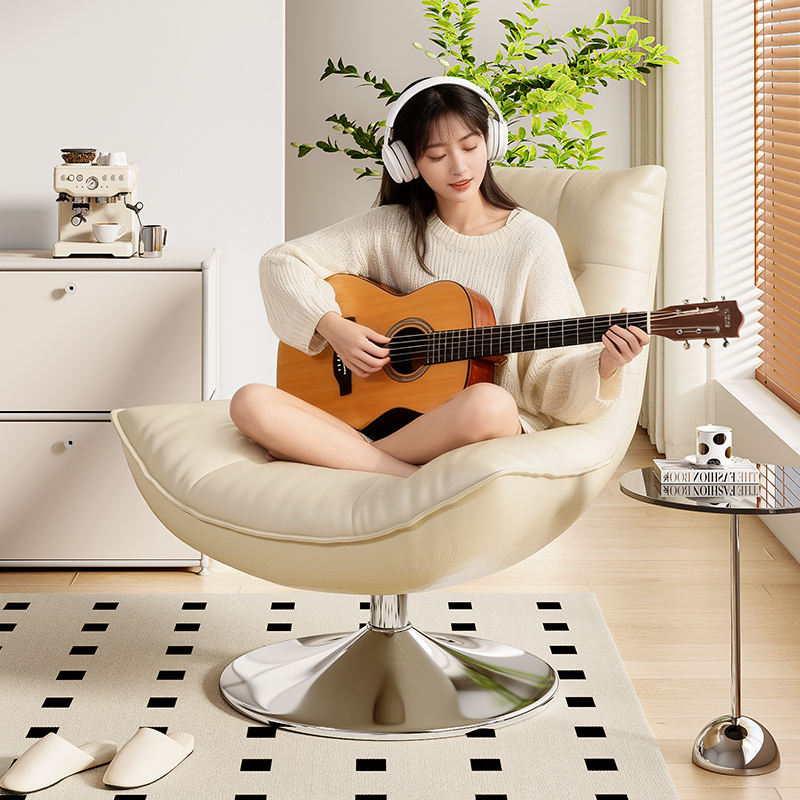 沙发椅现代简约旋转休闲椅客厅单人创意沙发躺椅卧室书房懒人沙发