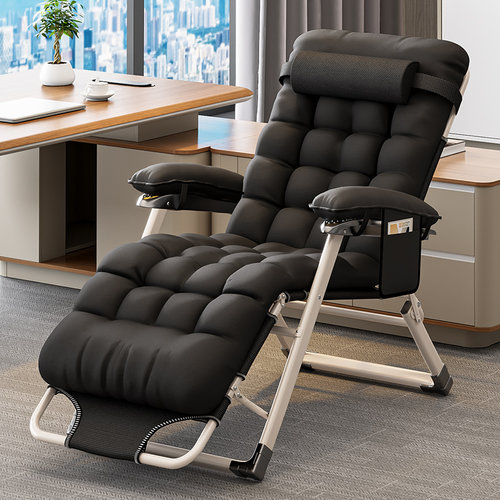 秋冬款折叠躺椅家用阳台老人坐睡两用靠背椅懒人办公午休沙发椅子