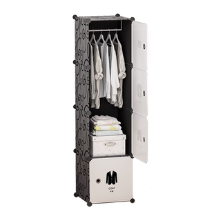 简易衣柜经济型出租房儿童小型收纳柜家用卧室单人衣橱宿舍储物柜