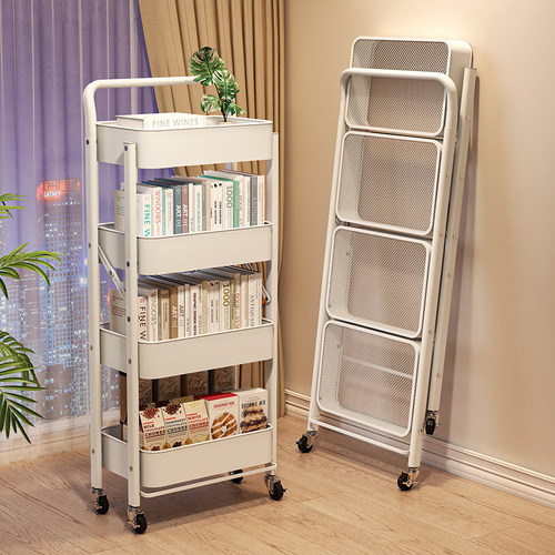 可移动书架置物架儿童玩具收纳架