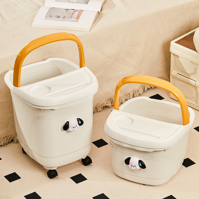 泡脚桶过小腿高深加厚洗脚桶家用塑料冬季泡脚盆足浴桶保温洗脚盆