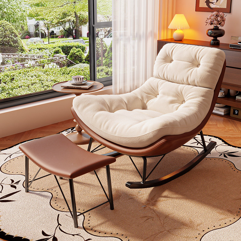 新款雪尼尔绒猫抓皮摇椅