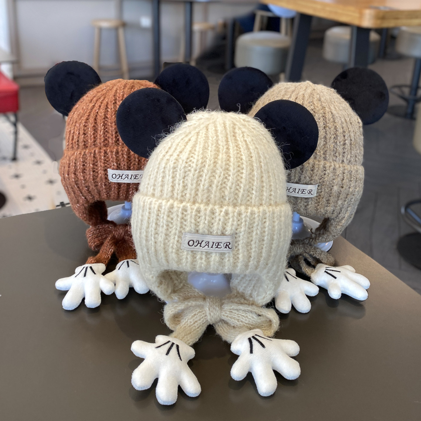 儿童帽子秋冬保暖男童女童毛线针织帽冬天防风宝宝加厚护耳套头冬,童装/婴儿装/亲子装,帽子,淘宝优惠券,粉丝福利购,淘宝优惠卷