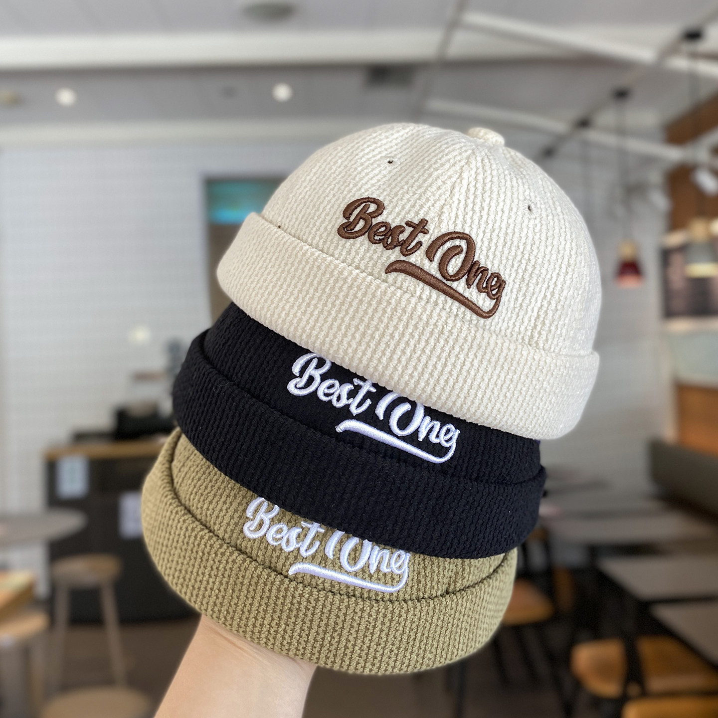 宝宝帽子韩版个性字母春秋地主帽男童百搭防风秋季雅痞小童瓜皮帽