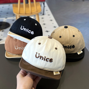 宝宝帽子春秋薄款 小月龄男童遮阳婴儿棒球潮 软檐鸭舌帽婴幼儿夏季