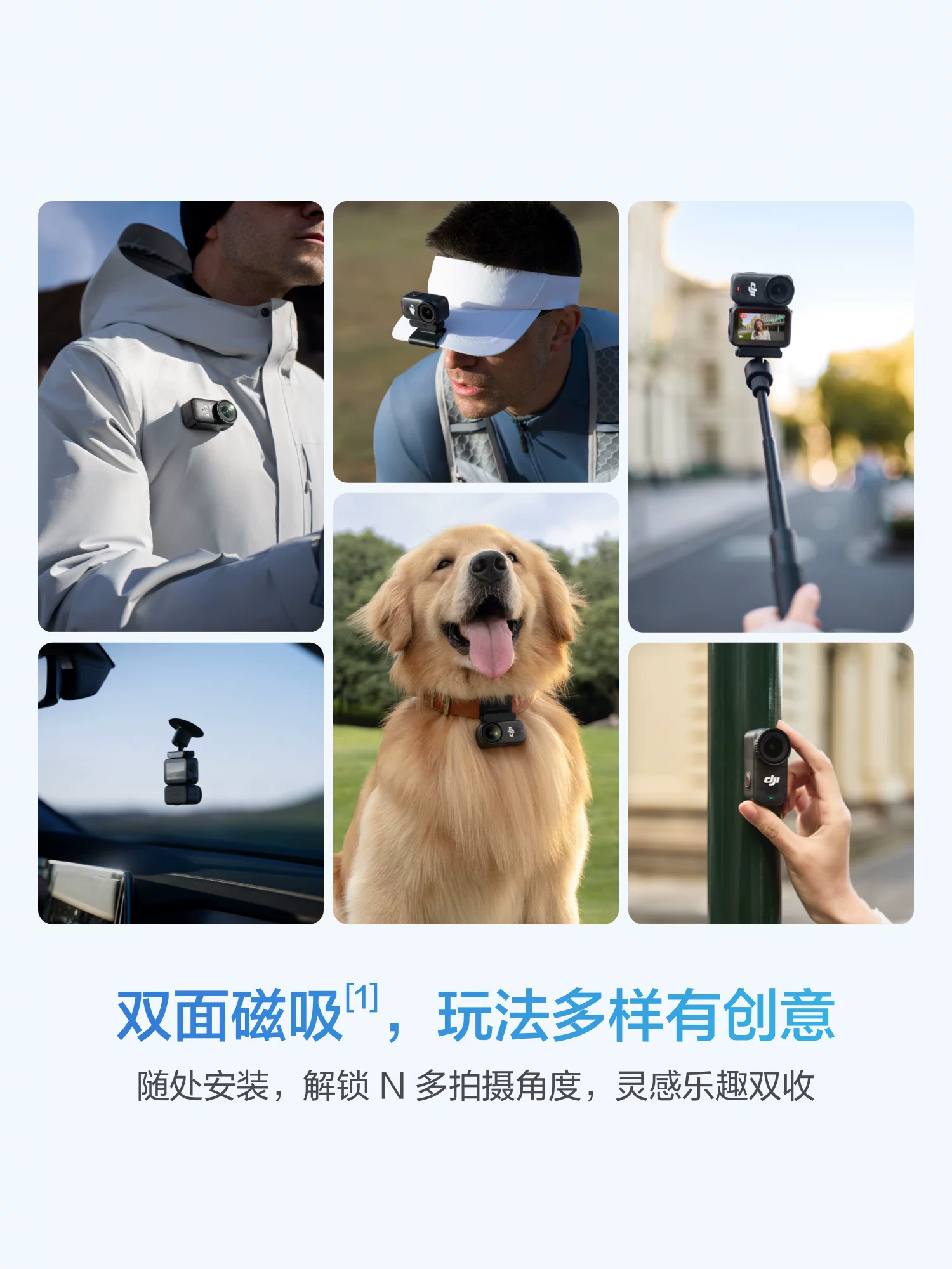 От 1850 DJI [Новый продукт] DJI Osmo Nano носимая камера для блогов велоспорта родитель—дети 4K камера для большого пальца