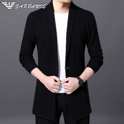 正品奇阿玛尼亚秋季薄款羊毛开衫