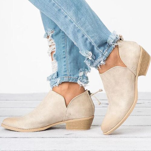 Autumn Winter ankle boot Women Big size Short boots Shoes 靴