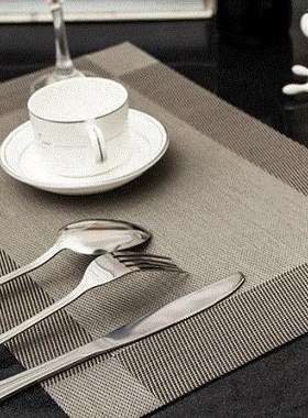New Pvc Placemats Vintage Insulation Dining Table 30cm×45cm
