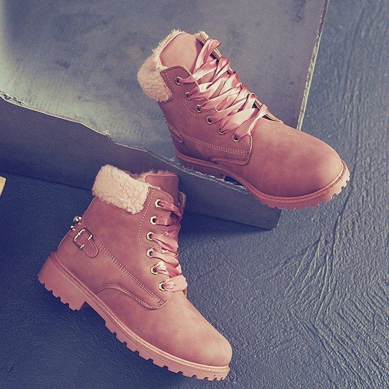 马丁靴女 GIRLS winter boots women shoes ladies size