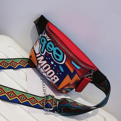 Mobile phone Fanny pack women of 2018 new fashionable Korean