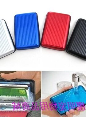 2016Waterproof ID Credit Card Holder Wallet Pocket Case Box