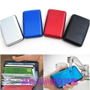 2016Waterproof ID Credit Card Holder Wallet Pocket Case Box