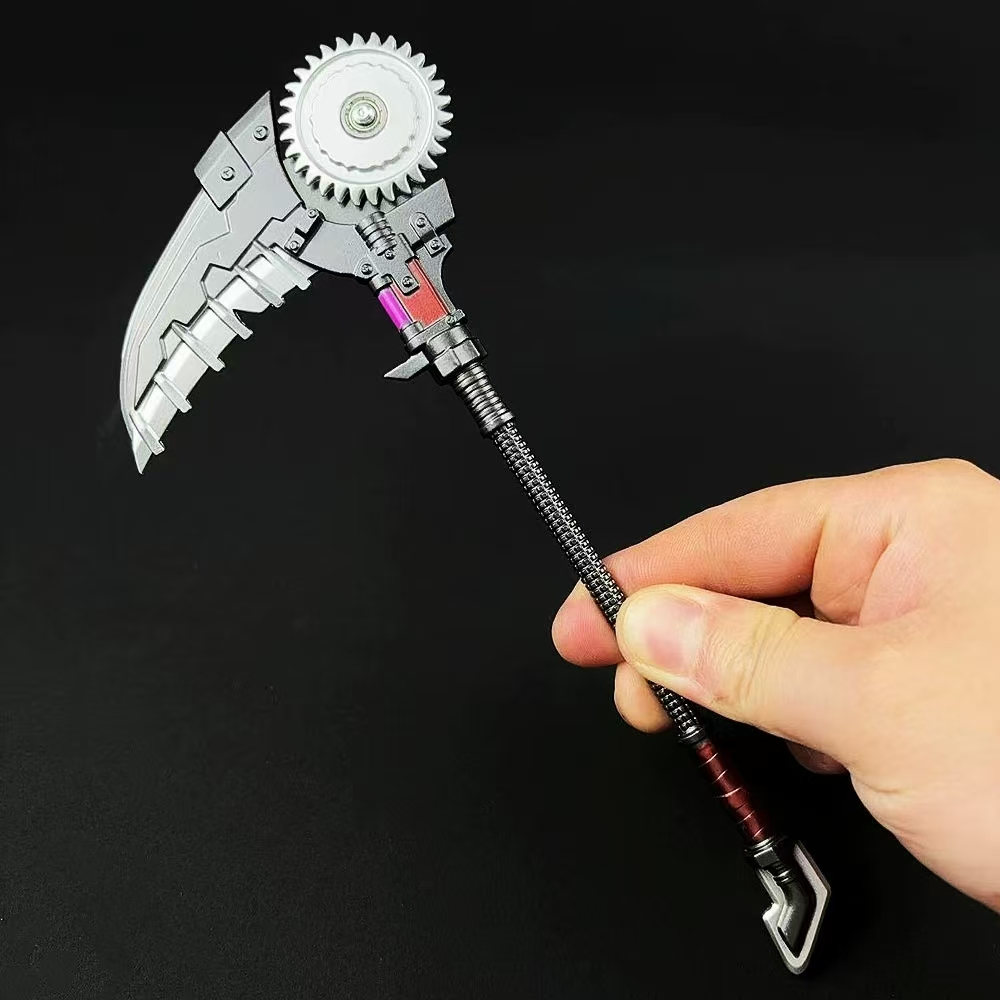 吃鸡周边传世武器金属战镰碎刃