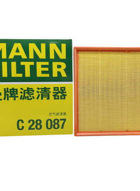曼牌C28087适配方程豹豹5豹8空滤空气滤芯格清器正品汽车保养专用